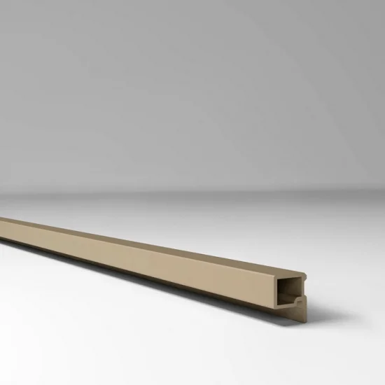 Торцевой профиль ПВХ для панелей Comfort 3D-Prof L Капучино 232 - 2,95м
